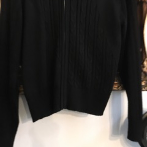 FIA ITALIA Black Hand Loomed Black Sweater - NWOT - Picture 2 of 5